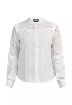 Блуза DreiMaster Langarm, белый