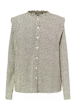 Блуза DreiMaster Langarm, бежевый