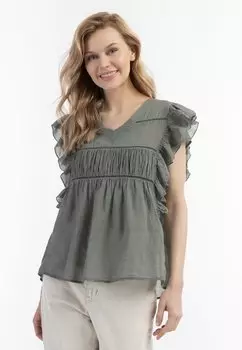 Блуза DreiMaster, оливковый