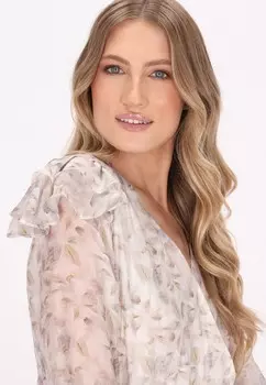 Блуза DreiMaster, светло-коричневый