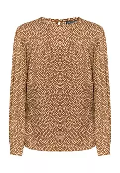 Блуза DreiMaster Vintage, коричневый