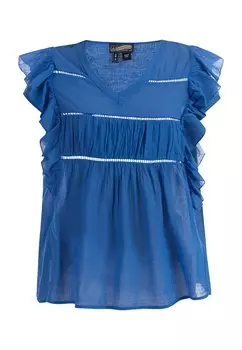 Блуза DreiMaster Vintage, небесно-синий