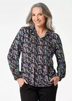 Блуза DRUCKBLUSE GOLDNER, черный