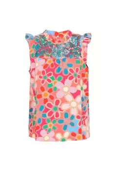 Блуза ebeeza, коралловый