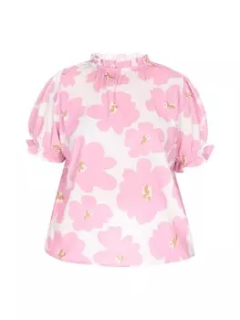 Блуза ebeeza Plus Size Blouse, фиолетовый