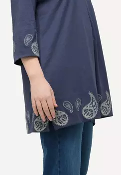 Блуза ECO PAISLEY Ulla Popken, фиолетовый