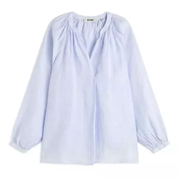 Блуза Ecoalf Lai Stripes, белый