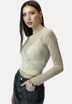 Блуза Elara, бежевый