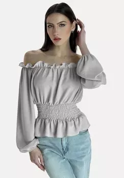 Блуза Elara, серый