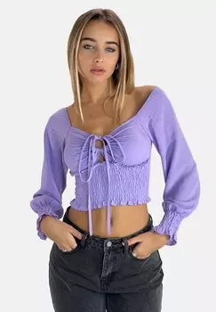 Блуза Elara, сиреневый