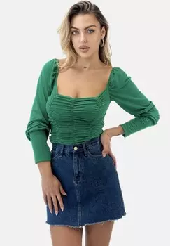 Блуза Elara, зеленый