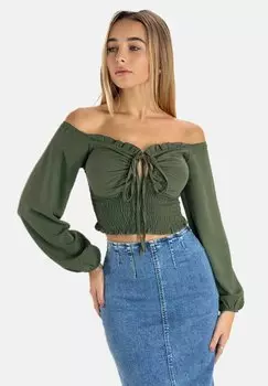 Блуза Elara, зеленый