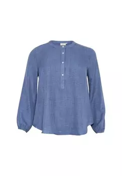 Блуза ELLIE Kaffe Curve, синий