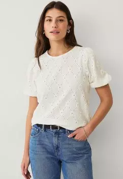 Блуза Ellos Collection, белый