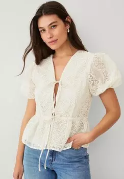 Блуза Ellos Collection, бежевый