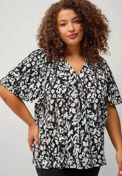 Блуза Ellos Plus collection, белый