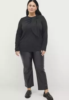 Блуза Ellos Plus collection, черный