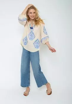 Блуза Emily van den Bergh, песочный