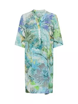 Блуза EMILY VAN DEN BERGH Tunika, цвет trkis mehrfarbig