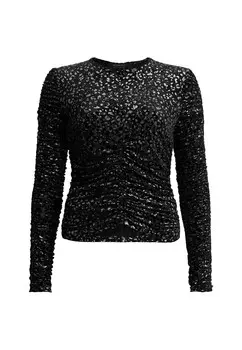 Блуза ERIS LEPPO AllSaints, черный