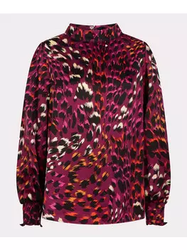 Блуза Esqualo Bluse Animalprint, красный