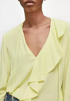Блуза ESSENTIAL CREPE Patrizia Pepe, светло-желтый