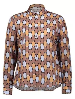 Блуза Eterna Hemd, цвет Hellbraun/Blau