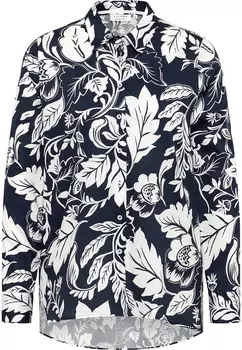 Блуза Eterna LOOSE FIT, темно-синий