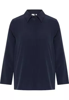 Блуза Eterna LOOSE FIT, темно-синий