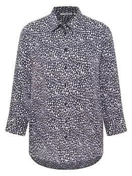 Блуза Eterna LOOSE FIT, темно-синий