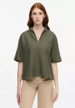 Блуза Eterna, оливковый