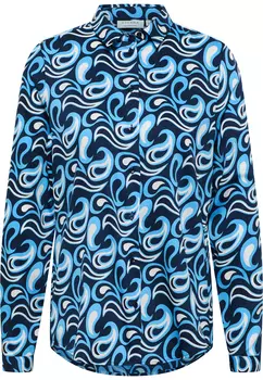 Блуза Eterna REGULAR FIT, синий