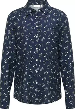 Блуза ETERNA, темно-синий