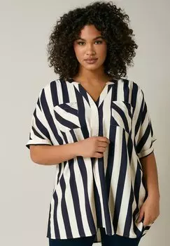 Блуза Evans, темно-синий