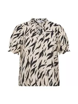 Блуза Evoked DOGMA, бежевый/черный