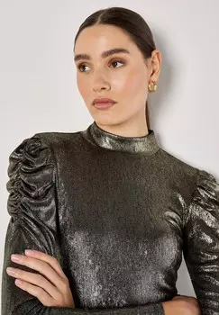 Блуза EXAGERATED Apricot, золотой