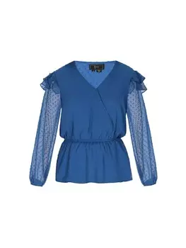 Блуза faina Blouse, синий