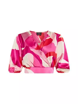 Блуза faina, цвет pink mehrfarbig