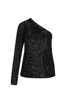 Блуза faina Fashion Look, черный