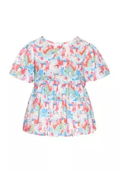 Блуза faina Fashion Look, лазурный
