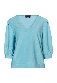 Блуза faina Glitzershirt, аква