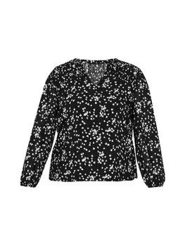 Блуза faina Plus Size Blouse, черный