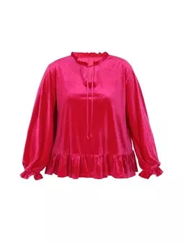 Блуза faina Plus Size Blouse, цвет Fuchsia Pink