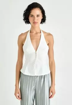 Блуза FALINE HALTER - Top Weekday, белый