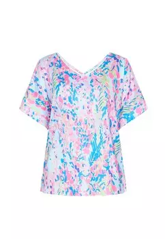 Блуза FELIPA Fashion Look, цвет Azure/Pastel blue