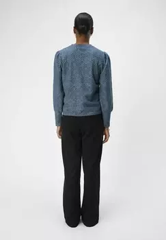 Блуза FEODORA LS Object, синий