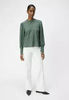 Блуза FEODORA LS Object, темно-серый