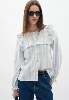 Блуза FERNA InWear, светло-голубой