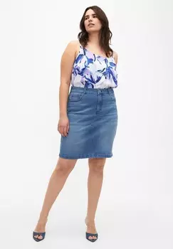 Блуза FLASH Zizzi, белый