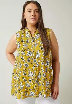 Блуза FLORAL Evans, желтый